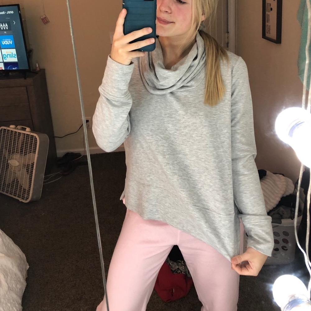 Scoop Neck Hoodie